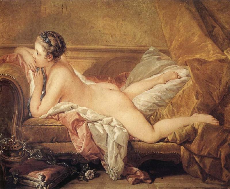 Francois Boucher Blonde Odalisque